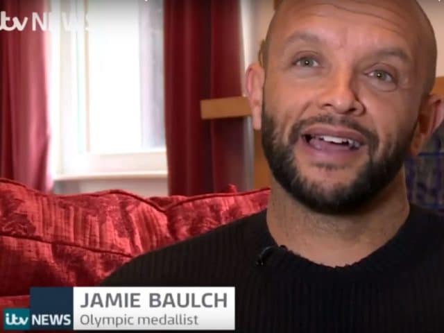 ITV Westcountry news feature about adoption with a photo still of Jamie Baulch