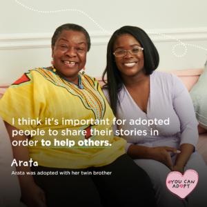 It's important for adopted people to share their stories