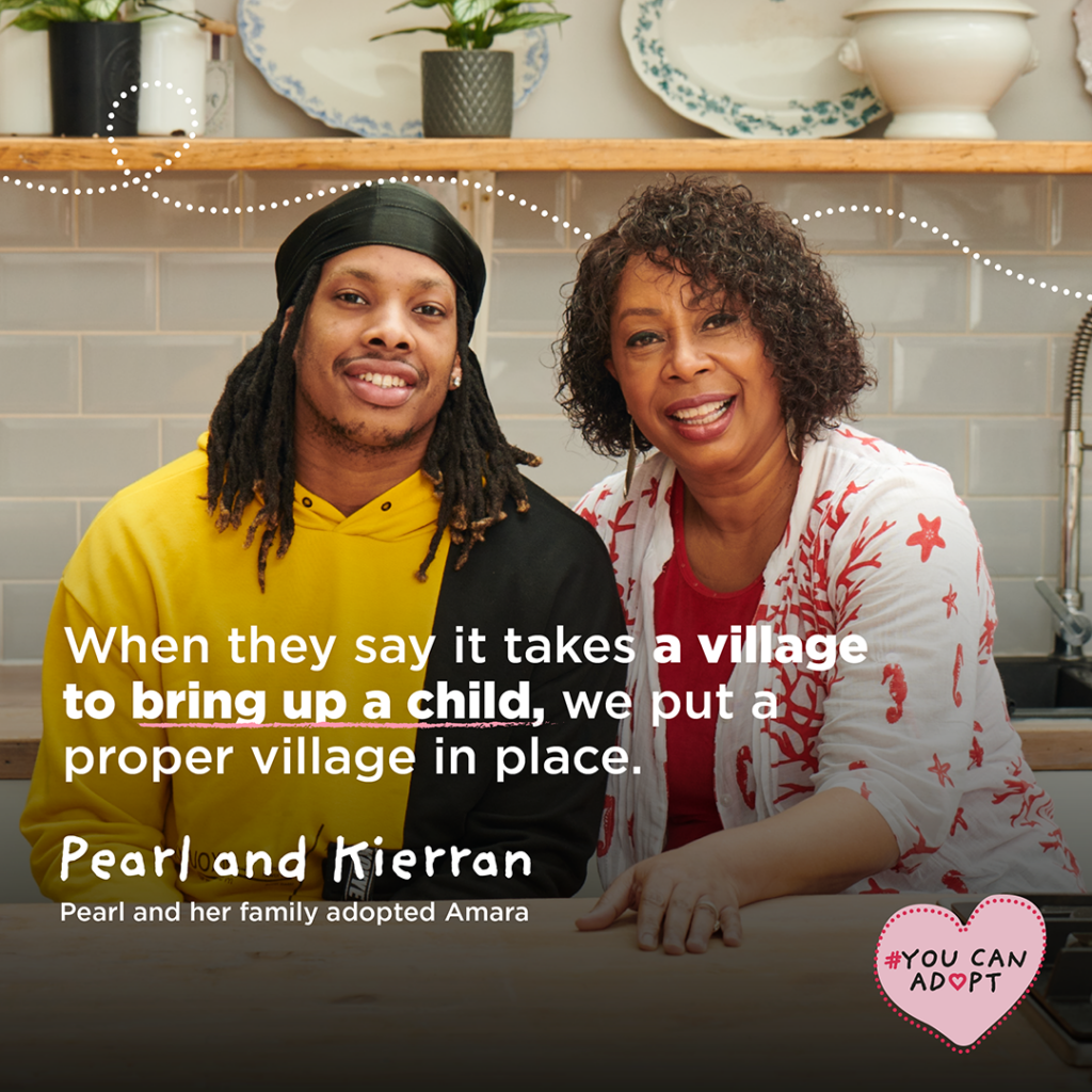 It takes a village to raise a child