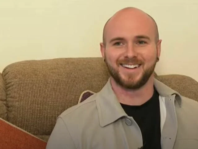 Luke, 27, was adopted when he was three years old in the 1990s