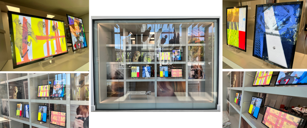 The display can be seen in The Box's Simmons Learning Room window until Sunday 14 September.